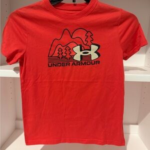 Under Armour Vivid Orange Crew Neck Shirt